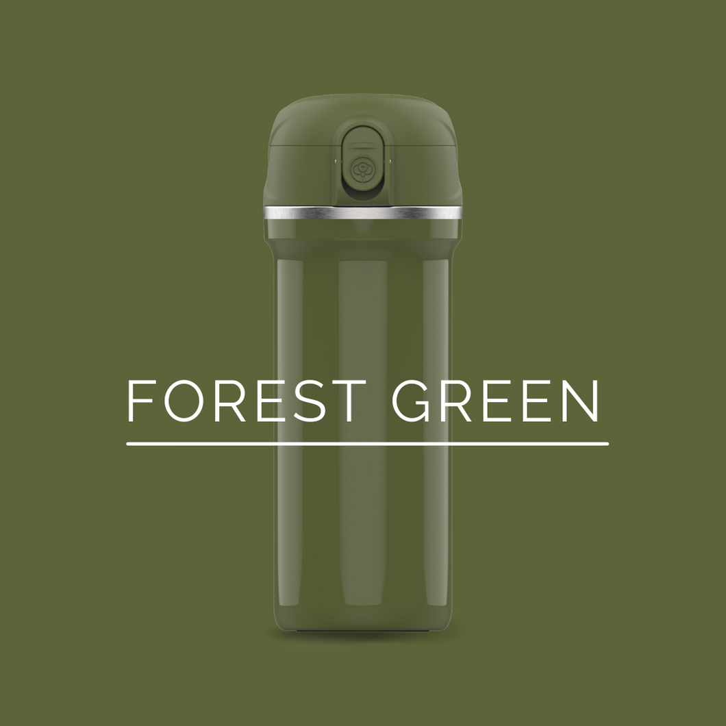 The GoodBrew Lock Top Coffee Press - Forest Green